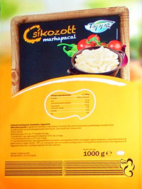 A LIDL részére gyártott csomagoló anyagok